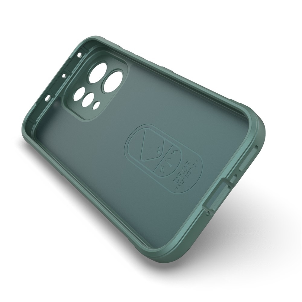 Rugg tartós zselés tok a Vivo V70 5G készülékhez - zöld