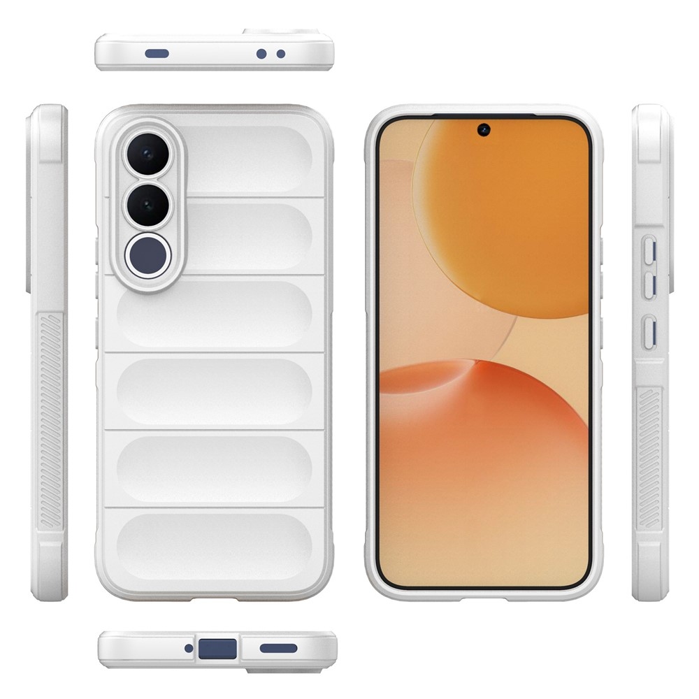 Rugg tartós zselés tok a Vivo V70 FE 5G készülékhez - fehér