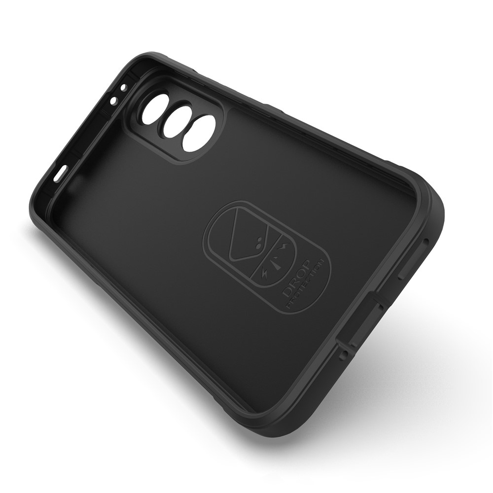 Rugg tartós zselés tok a Vivo V70 FE 5G készülékhez - fekete