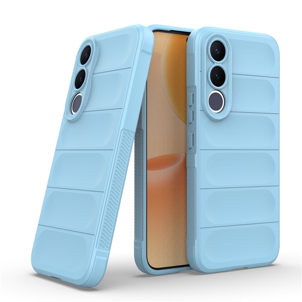 Rugg tartós zselés tok a Vivo V70 FE 5G készülékhez - világoskék színben