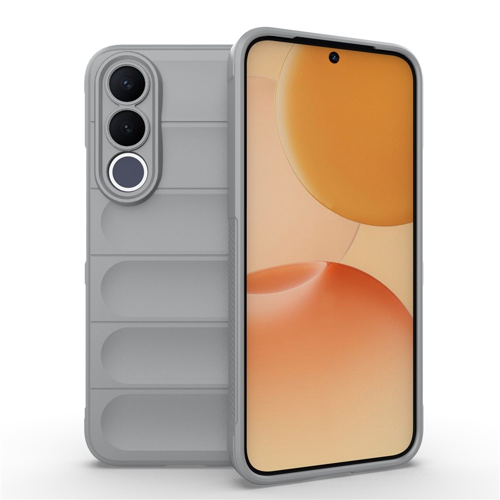 Rugg tartós zselés tok a Vivo V70 FE 5G készülékhez - világosszürke