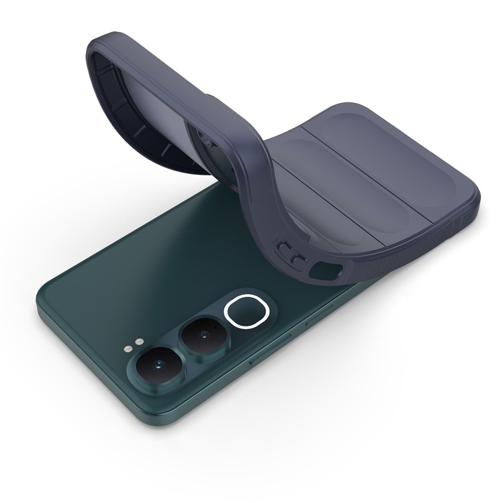 Rugg tartós zselés tok Vivo Y21d/Vivo Y31 5G - sötétkék