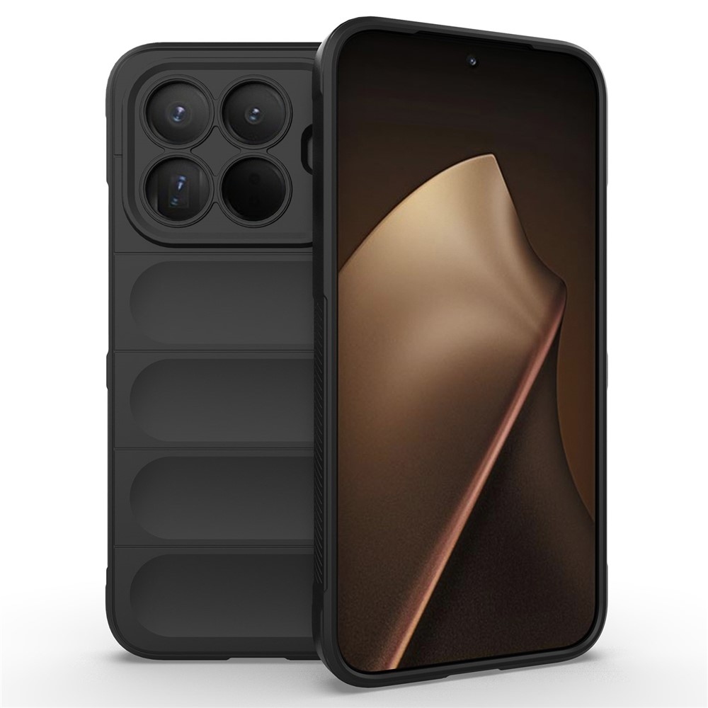 Rugg tartós zselés tok Xiaomi 15T Pro - fekete