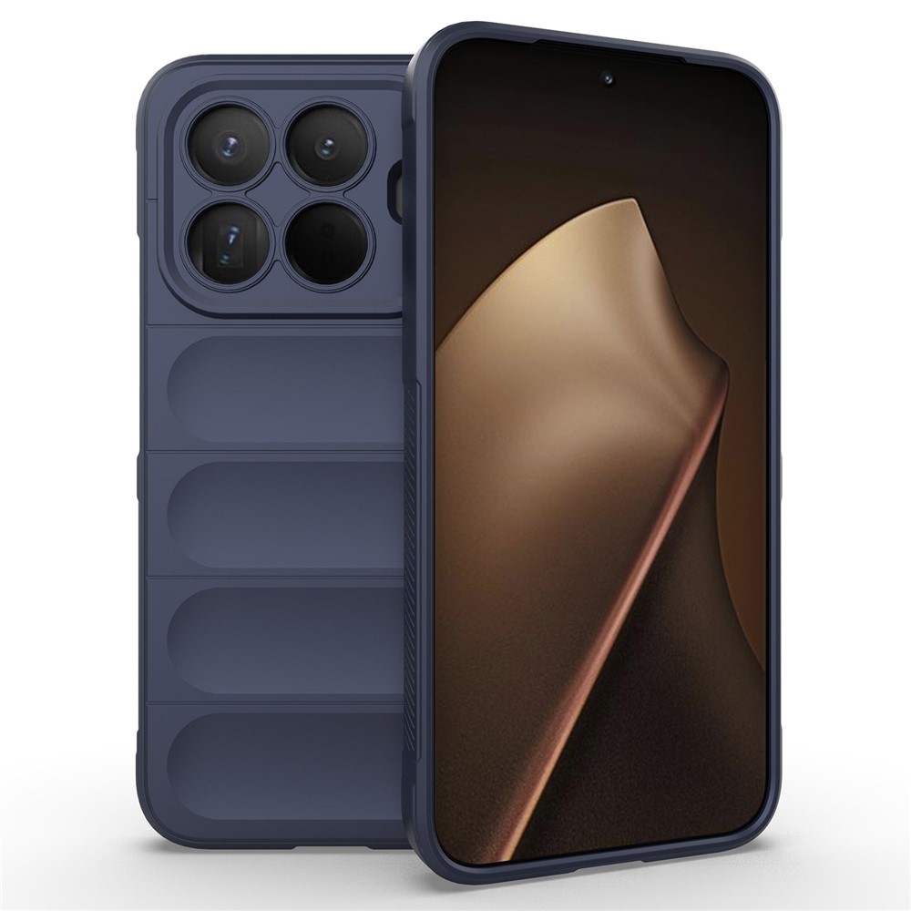 Rugg tartós zselés tok Xiaomi 15T Pro - sötétkék