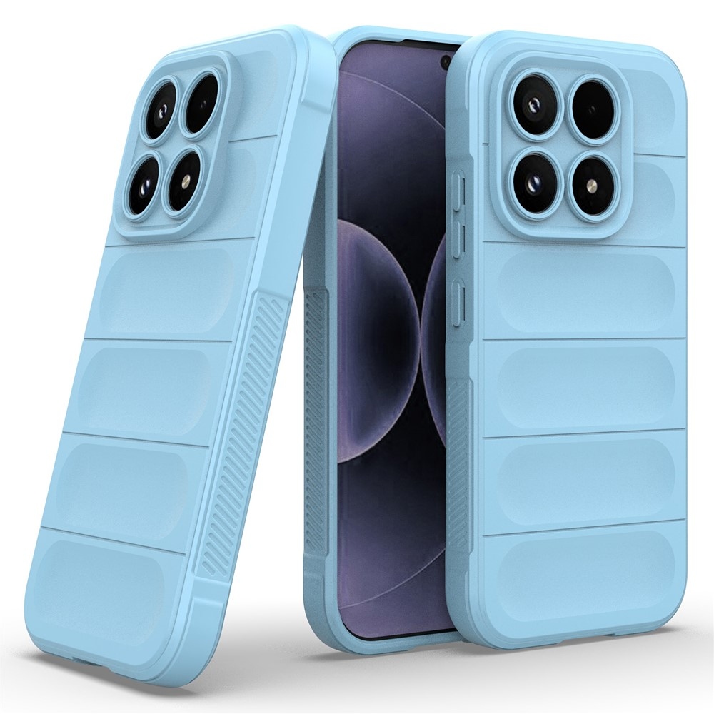 Rugg tartós zselés tok Xiaomi 17 - világoskék színben