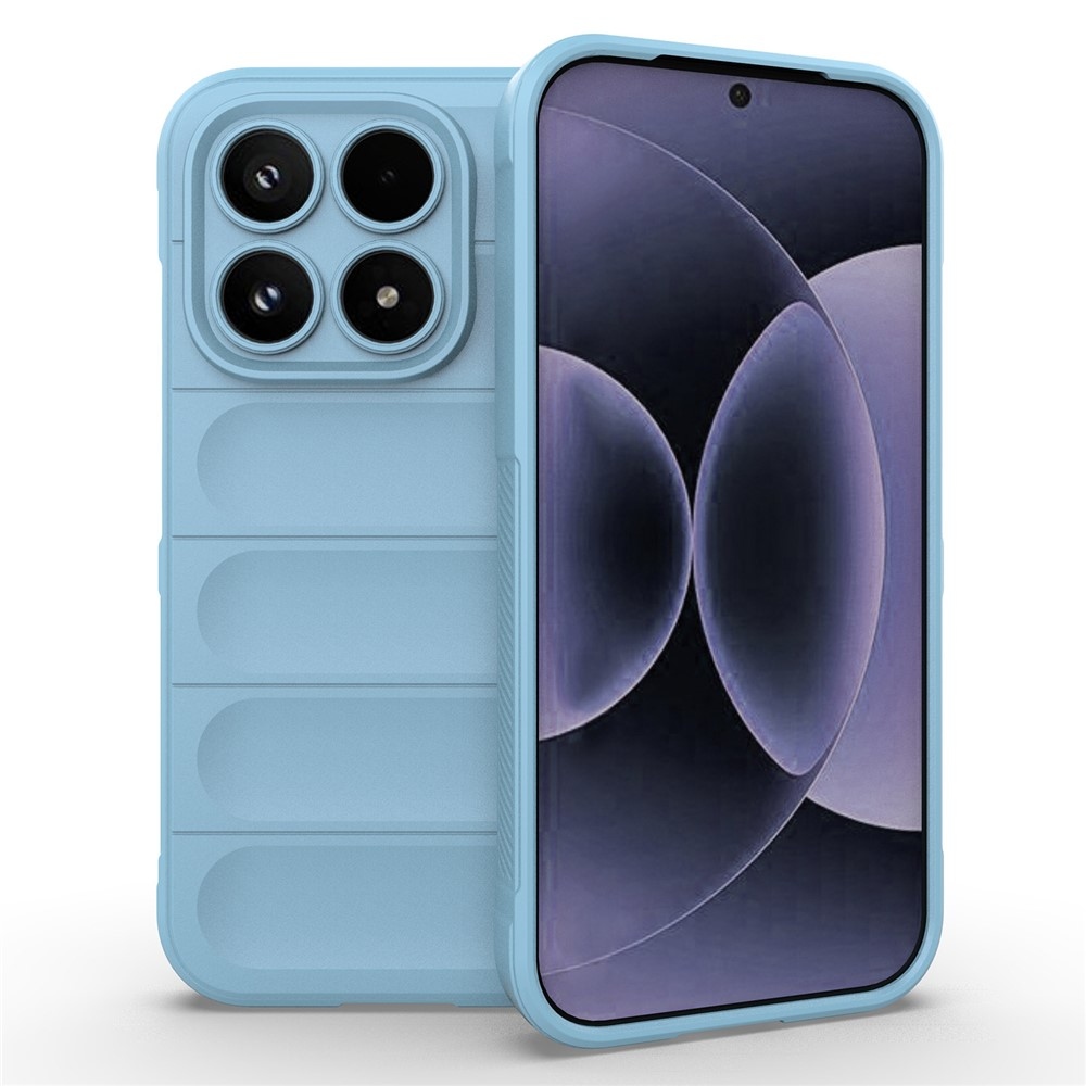 Rugg tartós zselés tok Xiaomi 17 - világoskék színben