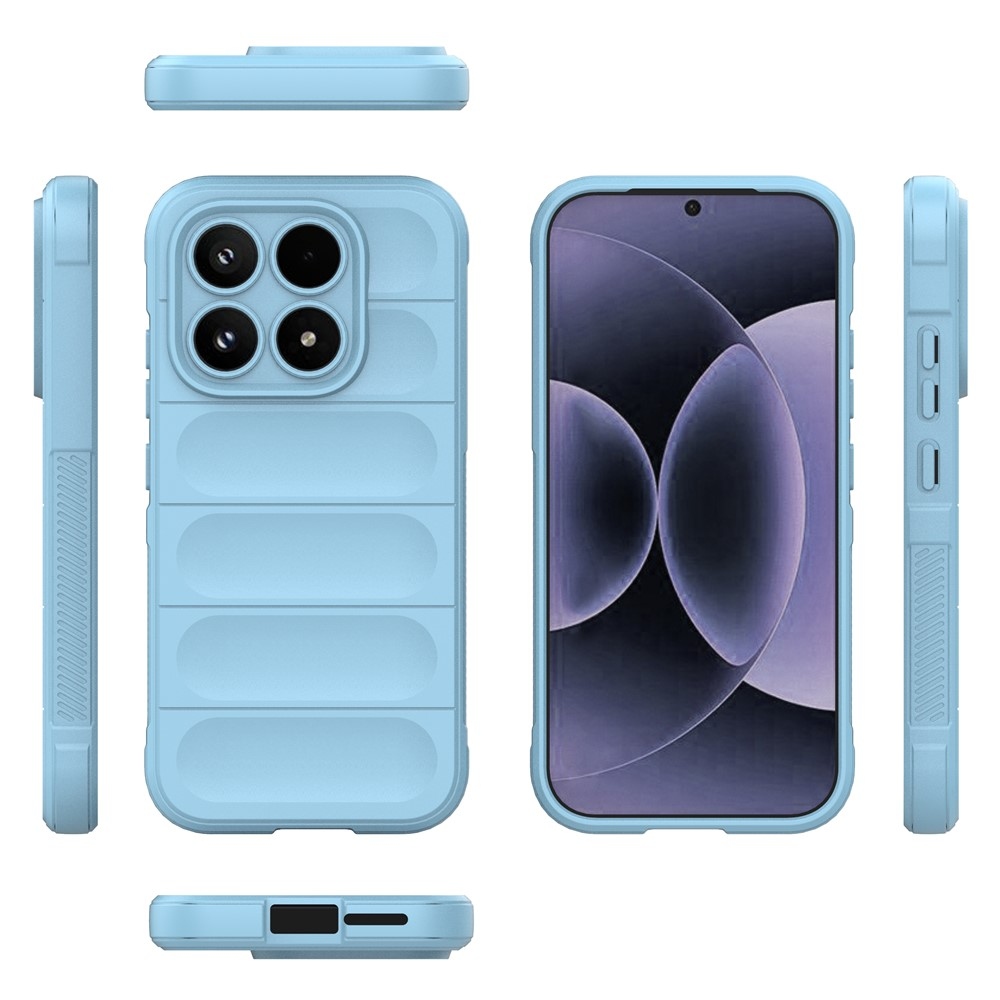 Rugg tartós zselés tok Xiaomi 17 - világoskék színben