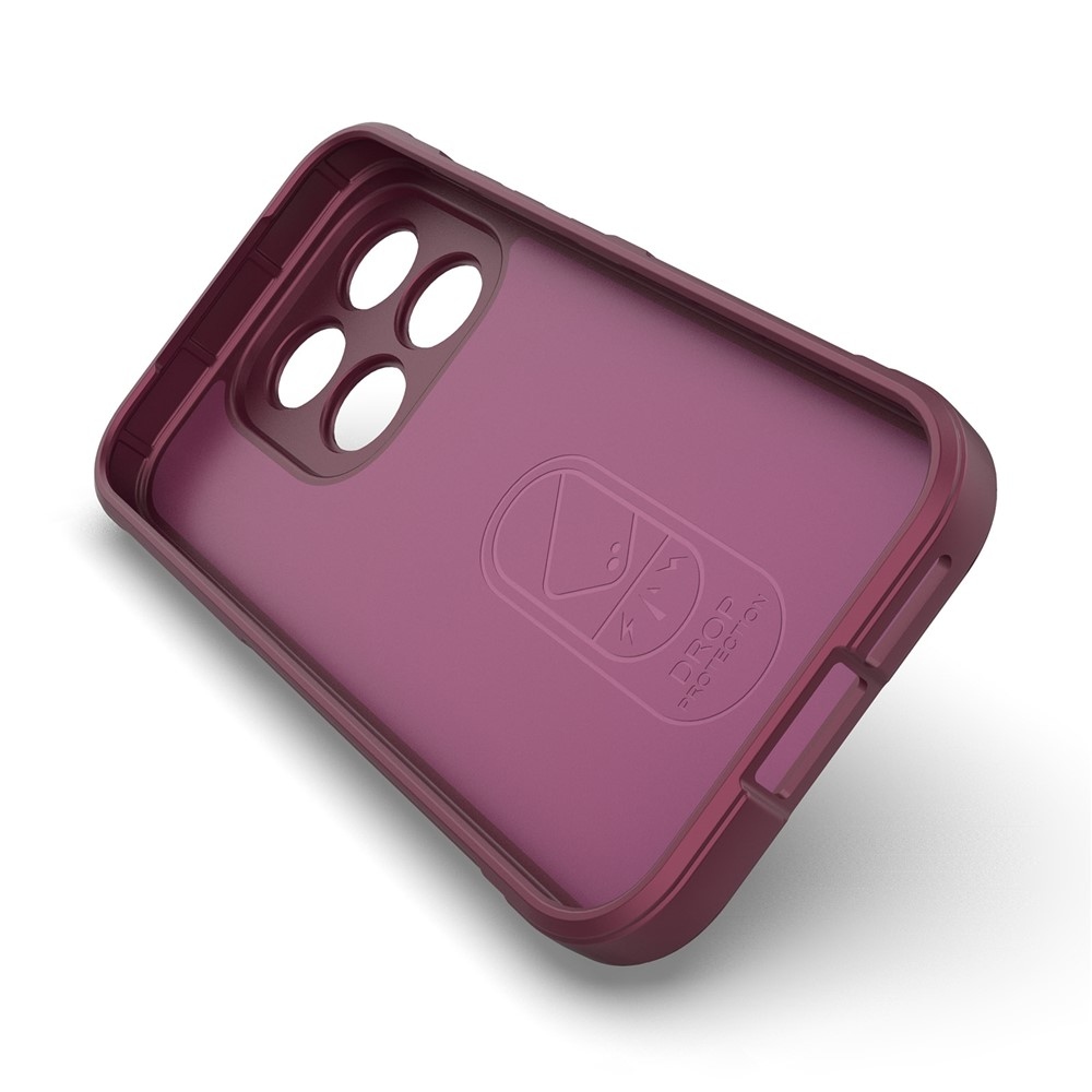 Rugg tartós zselés tok Xiaomi 17 - bordó színben