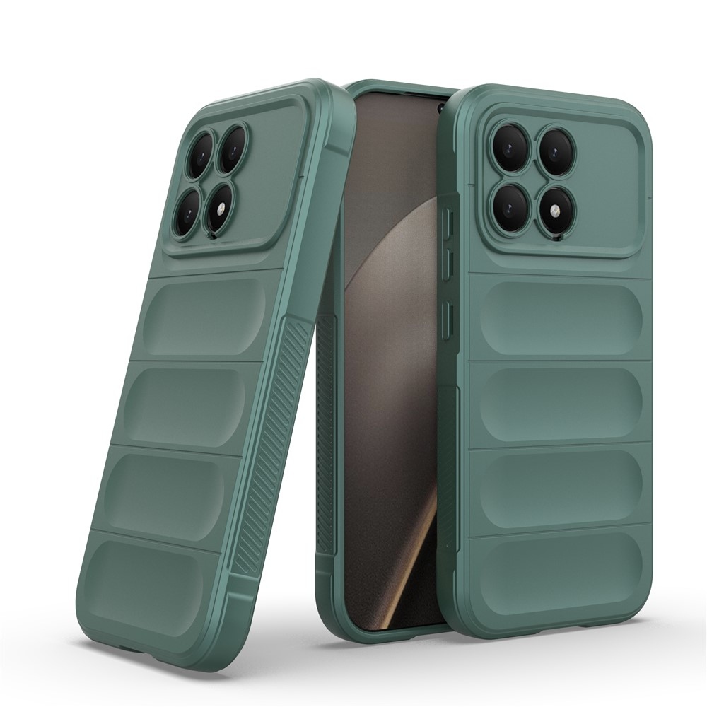 Rugg tartós zselés tok Xiaomi Poco F8 Pro 5G - zöld