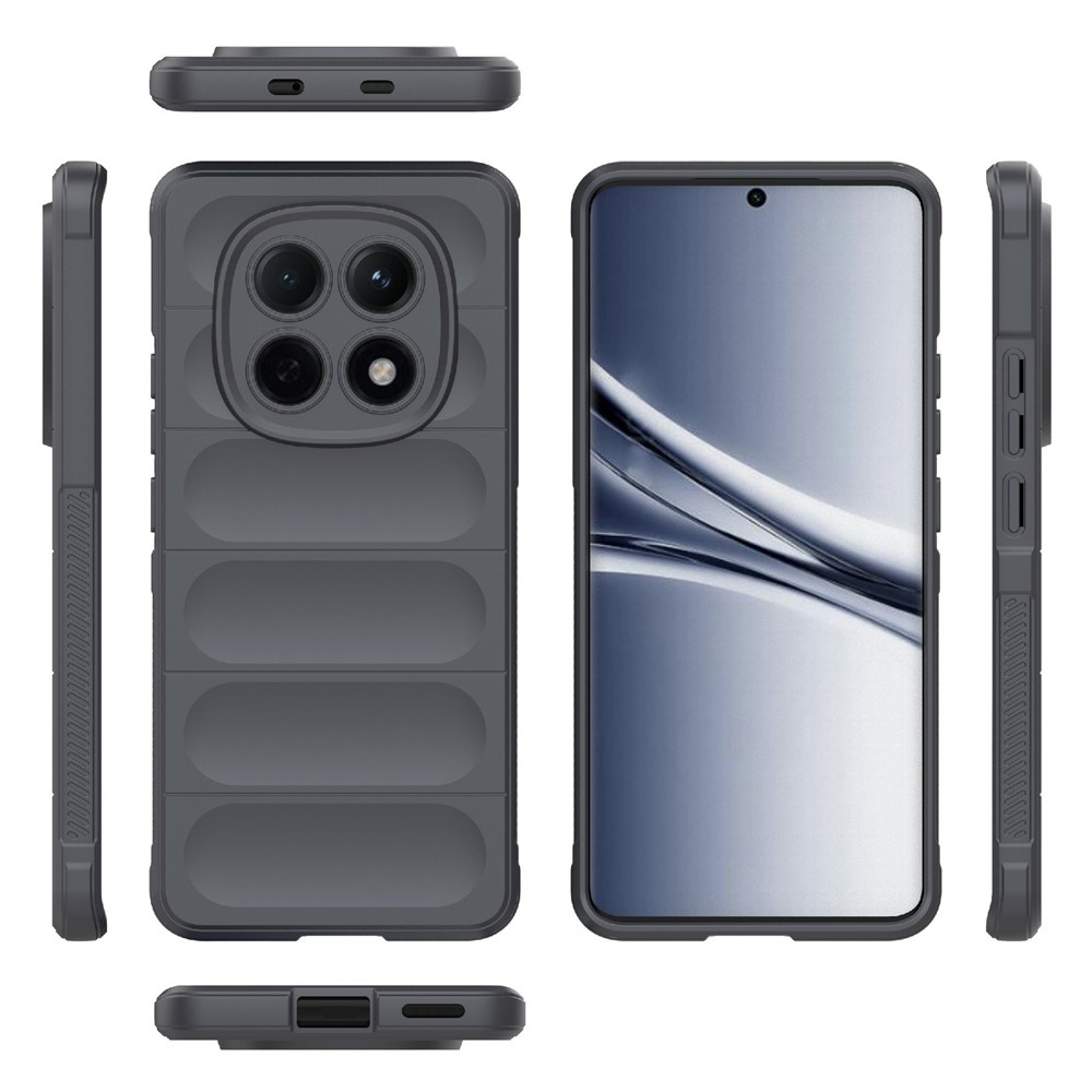 Rugg tartós zselés tok Xiaomi Poco M8 5G/Redmi Note 15 5G - sötétszürke