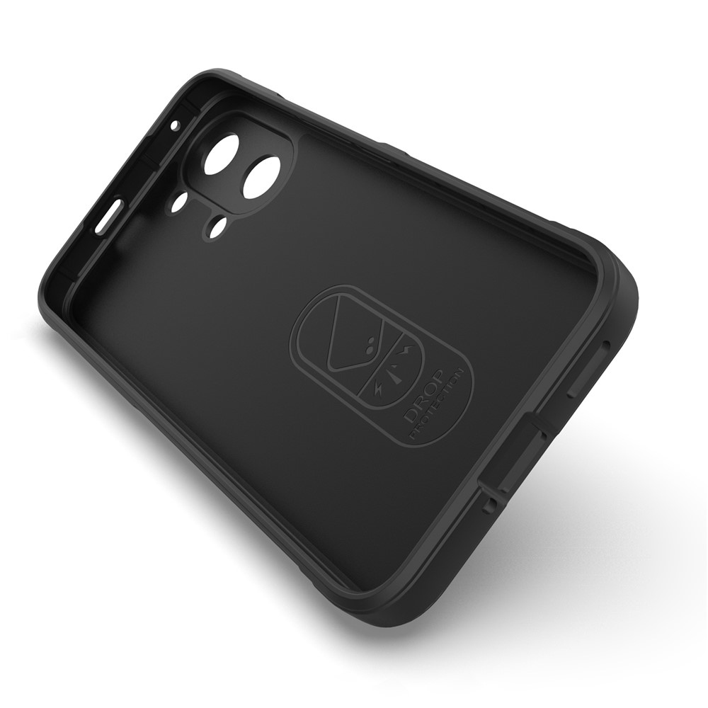 Rugg tartós zselés tok Xiaomi Poco X8 Pro Max 5G - fekete