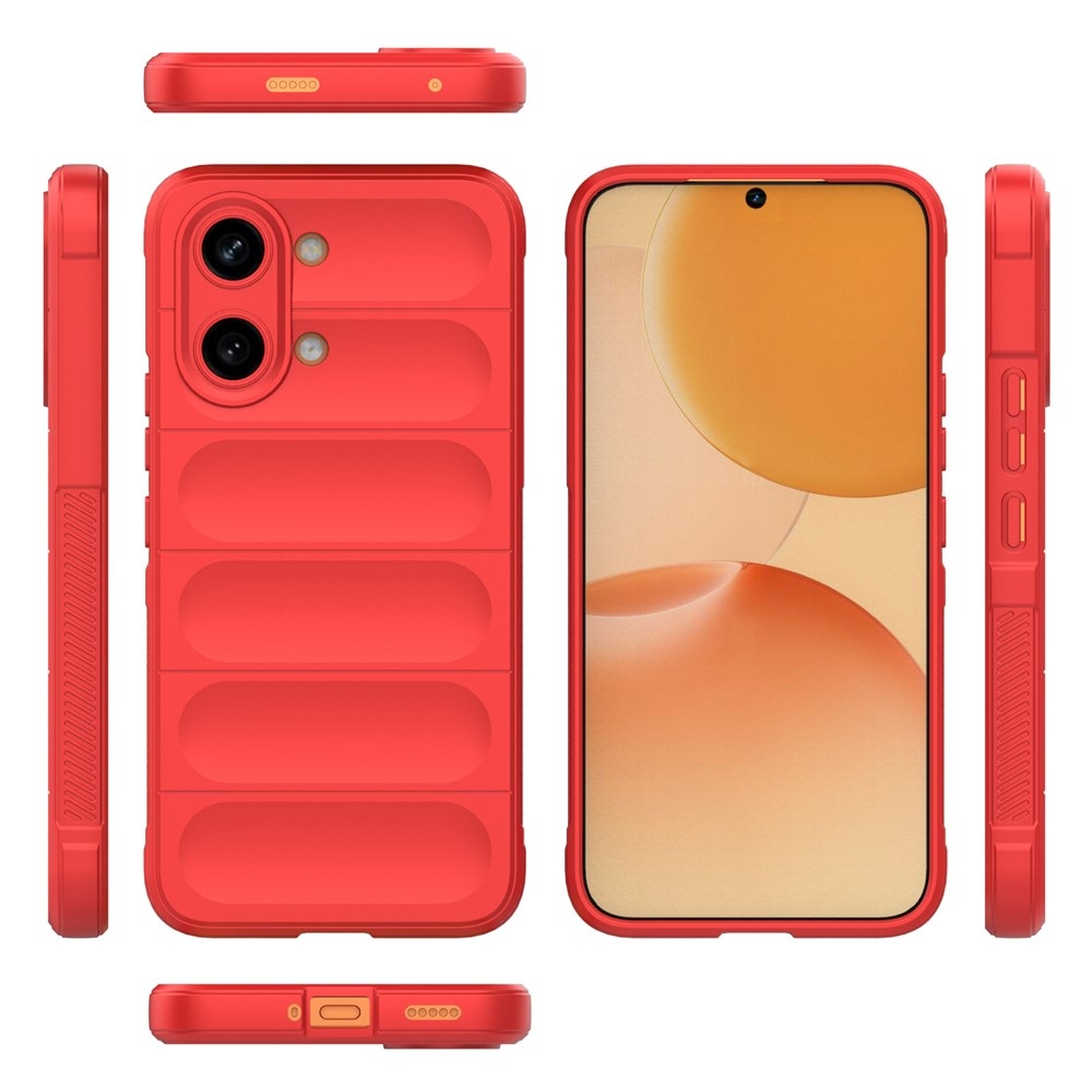 Rugg tartós zselés tok Xiaomi Poco X8 Pro Max 5G - piros