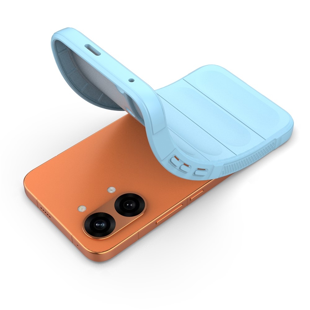 Rugg tartós zselés tok Xiaomi Poco X8 Pro Max 5G - világoskék színben