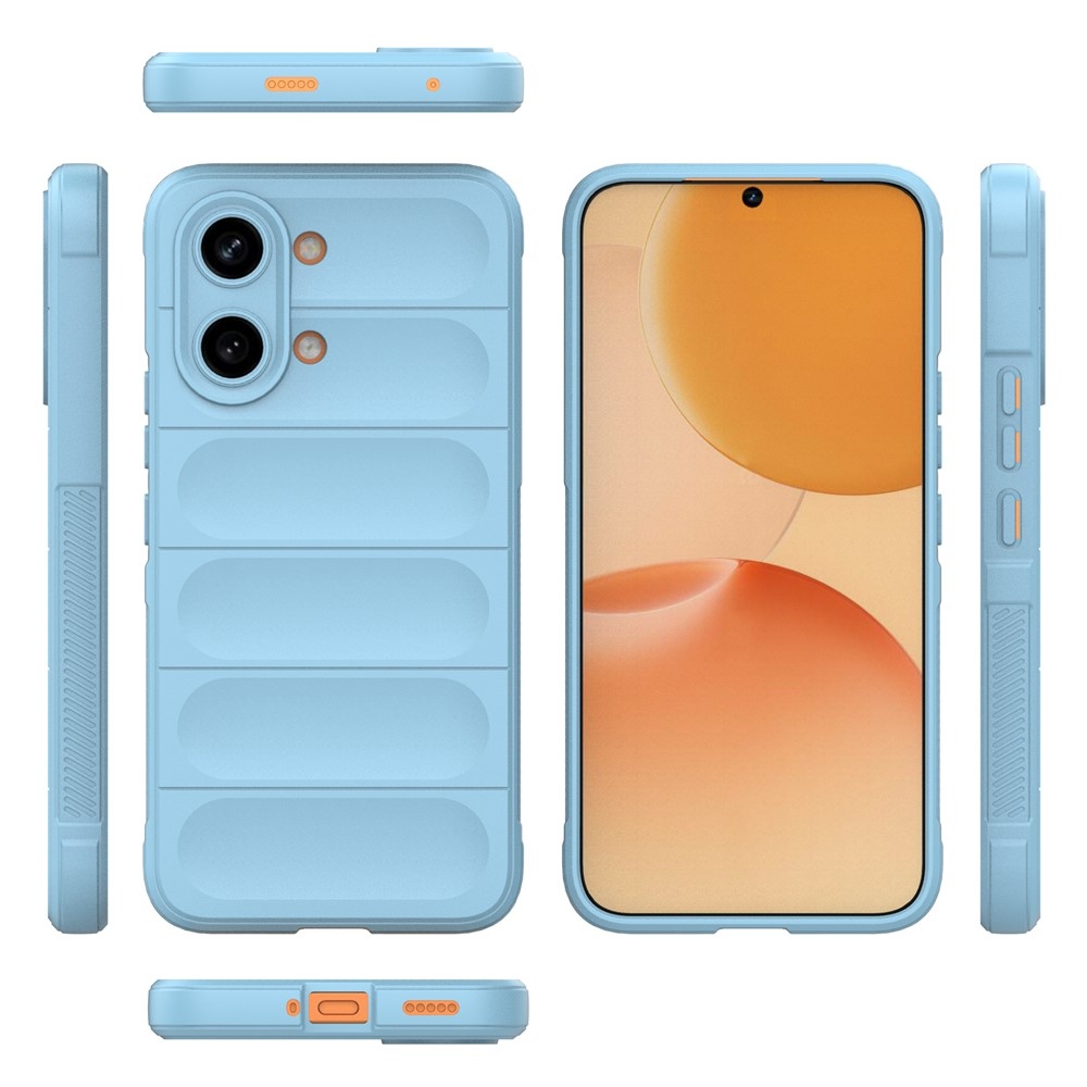 Rugg tartós zselés tok Xiaomi Poco X8 Pro Max 5G - világoskék színben