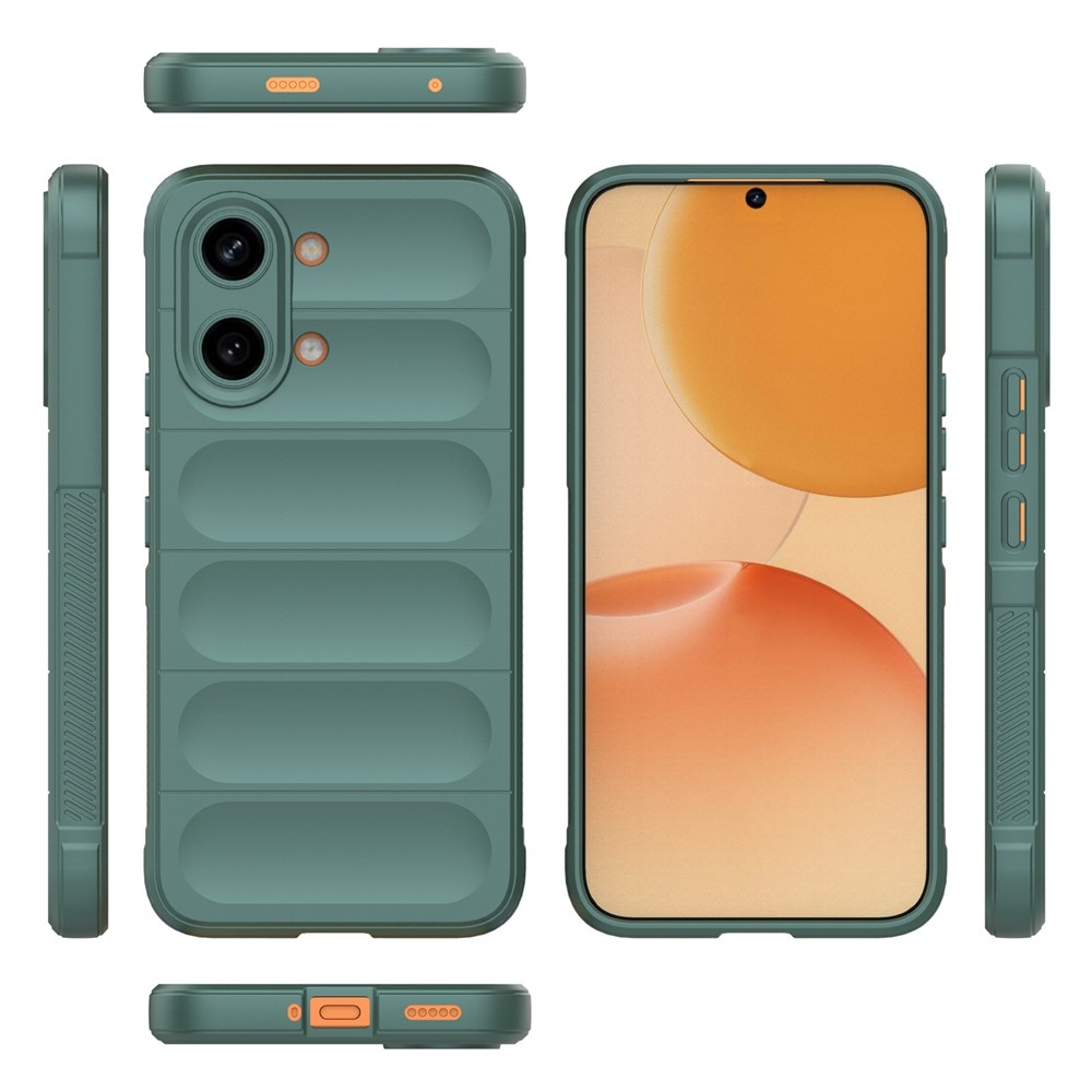Rugg tartós zselés tok Xiaomi Poco X8 Pro Max 5G - zöld