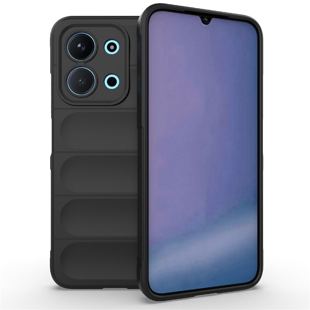 Rugg tartós zselés tok Xiaomi Redmi 15C 4G/5G (173mm)/Poco C85 (173mm) - fekete