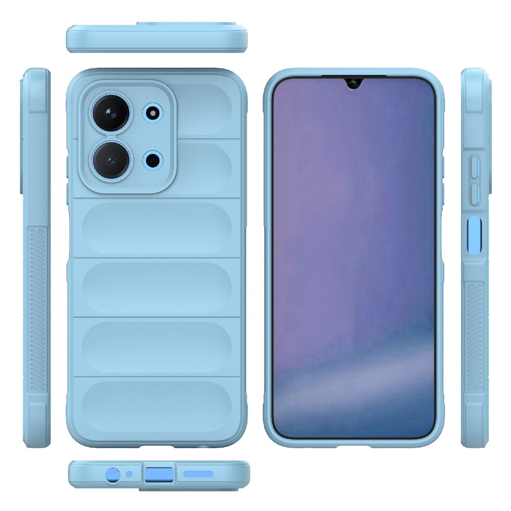 Rugg tartós zselés tok Xiaomi Redmi 15C 4G/5G (173mm)/Poco C85 (173mm) - világoskék színben