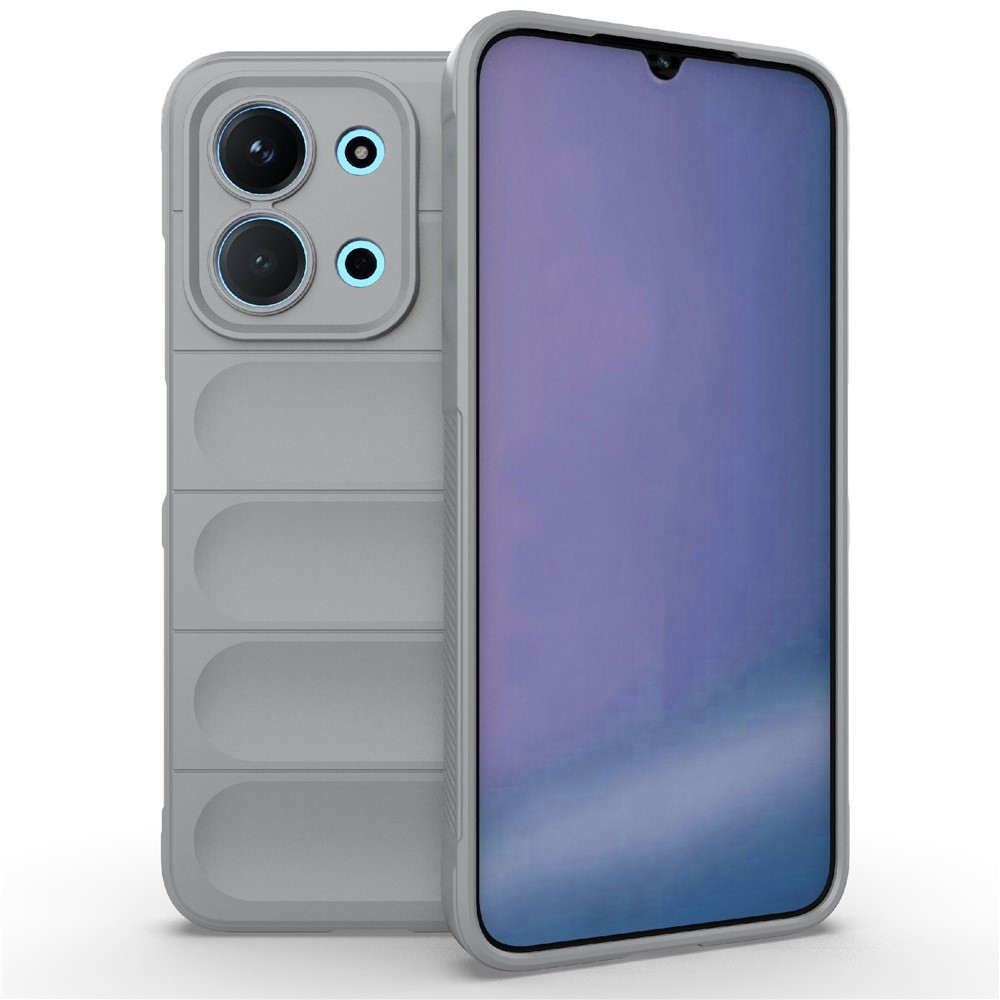 Rugg tartós zselés tok Xiaomi Redmi 15C 4G/5G (173mm)/Poco C85 (173mm) - világosszürke