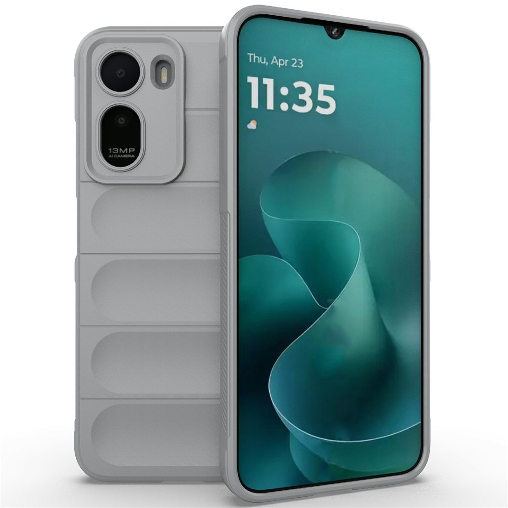 Rugg tartós zselés tok Xiaomi Redmi A7 Pro - világosszürke