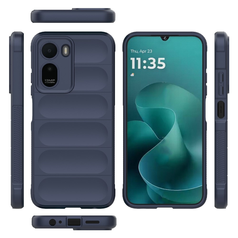 Rugg tartós zselés tok Xiaomi Redmi A7 Pro - sötétkék