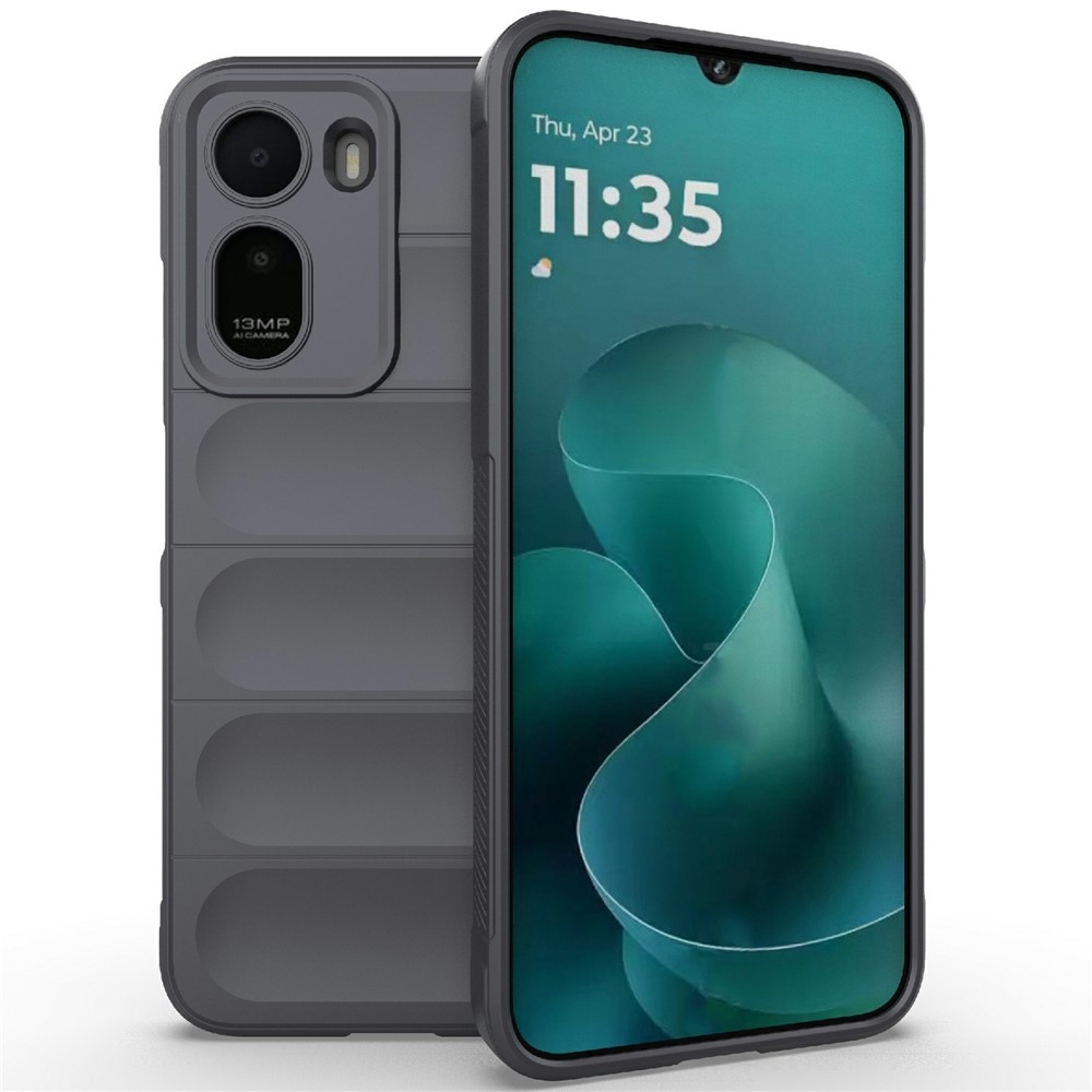 Rugg tartós zselés tok Xiaomi Redmi A7 Pro - sötétszürke