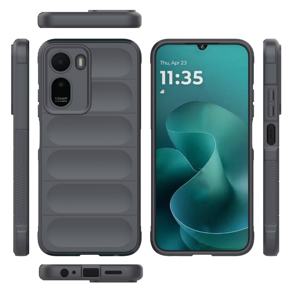 Rugg tartós zselés tok Xiaomi Redmi A7 Pro - sötétszürke