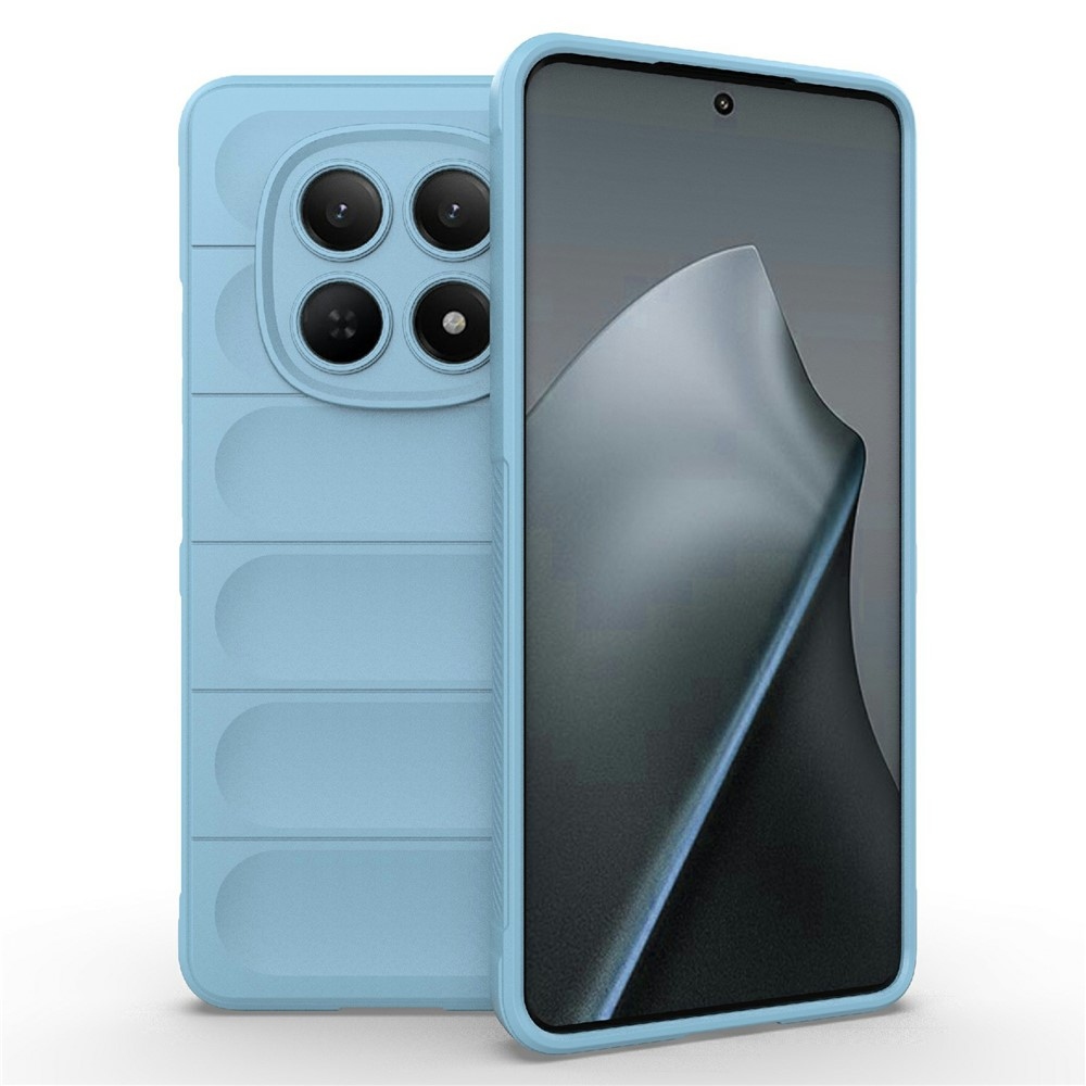 Rugg tartós zselés tok Xiaomi Redmi Note 15 4G - világoskék színben