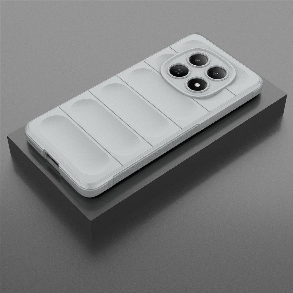 Rugg tartós zselés tok Xiaomi Redmi Note 15 4G - világosszürke