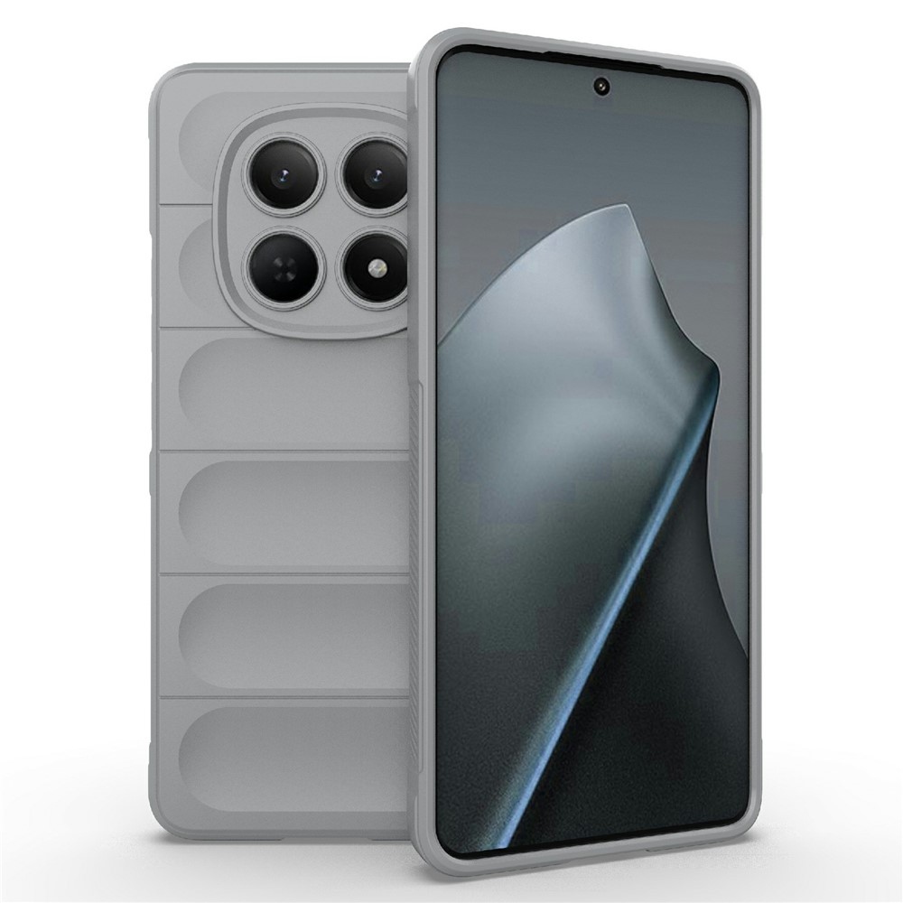 Rugg tartós zselés tok Xiaomi Redmi Note 15 4G - világosszürke