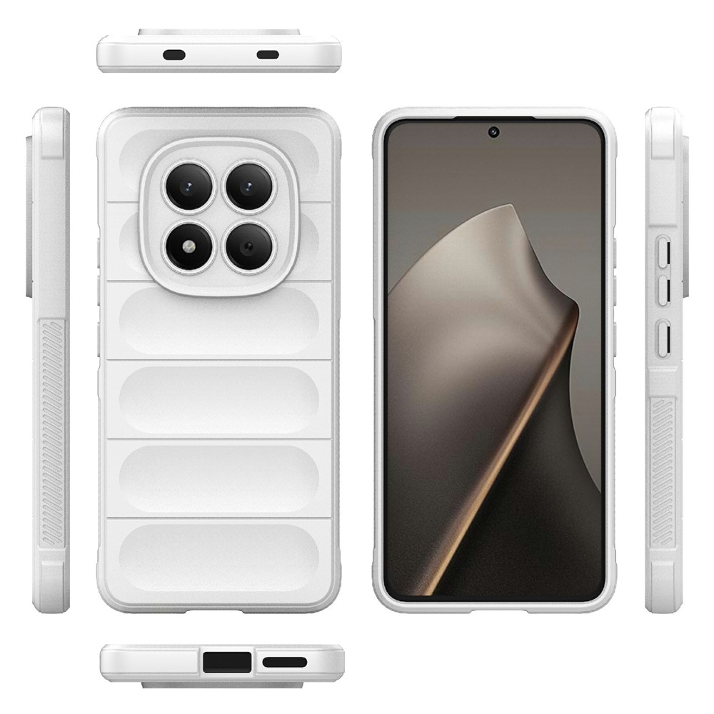 Rugg tartós zselés tok Xiaomi Redmi Note 15 Pro 4G-hez - fehér