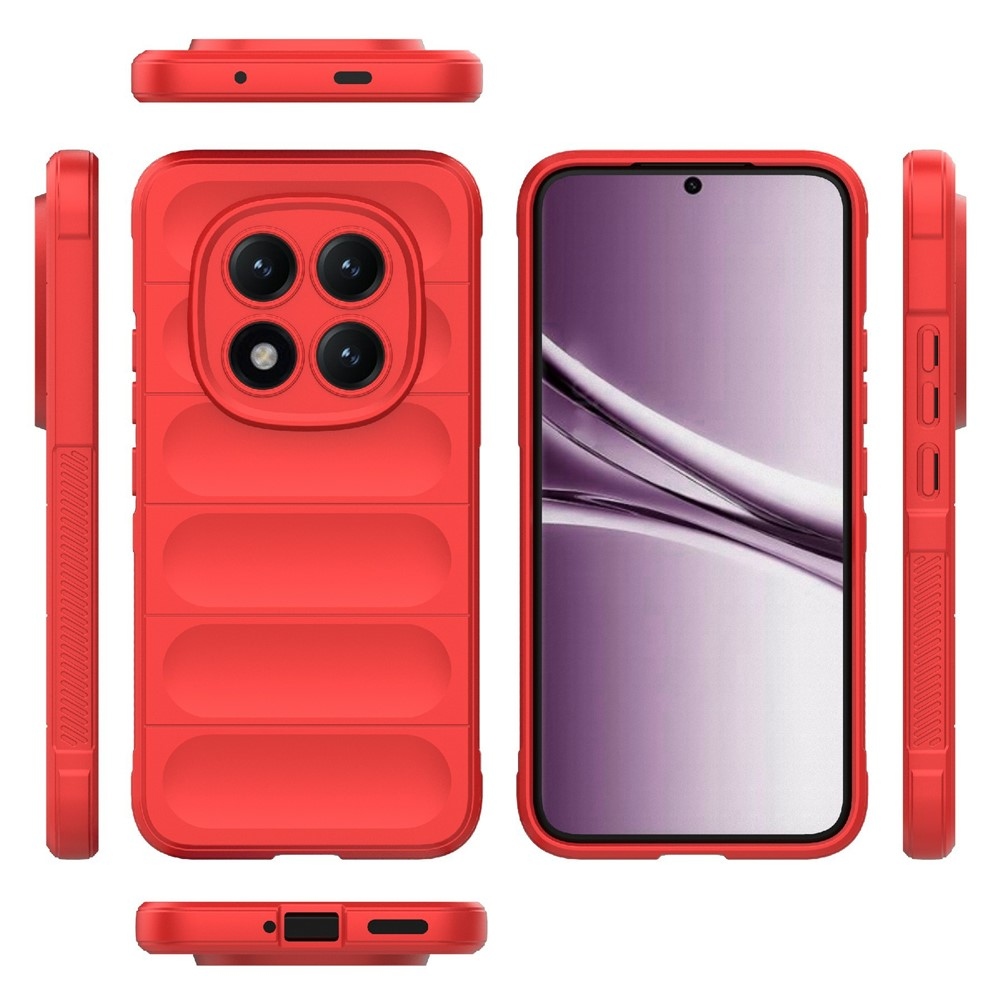 Rugg tartós zselés tok Xiaomi Redmi Note 15 Pro+ 5G/Xiaomi Poco M8 Pro 5G - piros