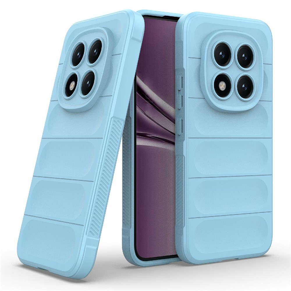 Rugg tartós zselés tok Xiaomi Redmi Note 15 Pro+ 5G/Xiaomi Poco M8 Pro 5G - világoskék színben