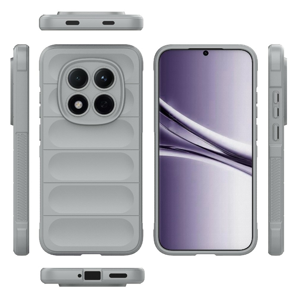 Rugg tartós zselés tok Xiaomi Redmi Note 15 Pro 5G - világosszürke