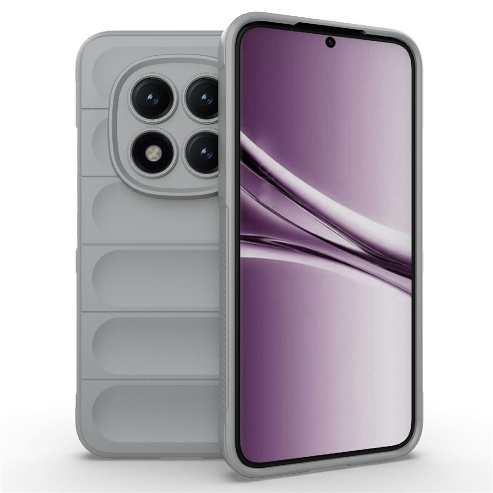 Rugg tartós zselés tok Xiaomi Redmi Note 15 Pro+ 5G/Xiaomi Poco M8 Pro 5G - világosszürke