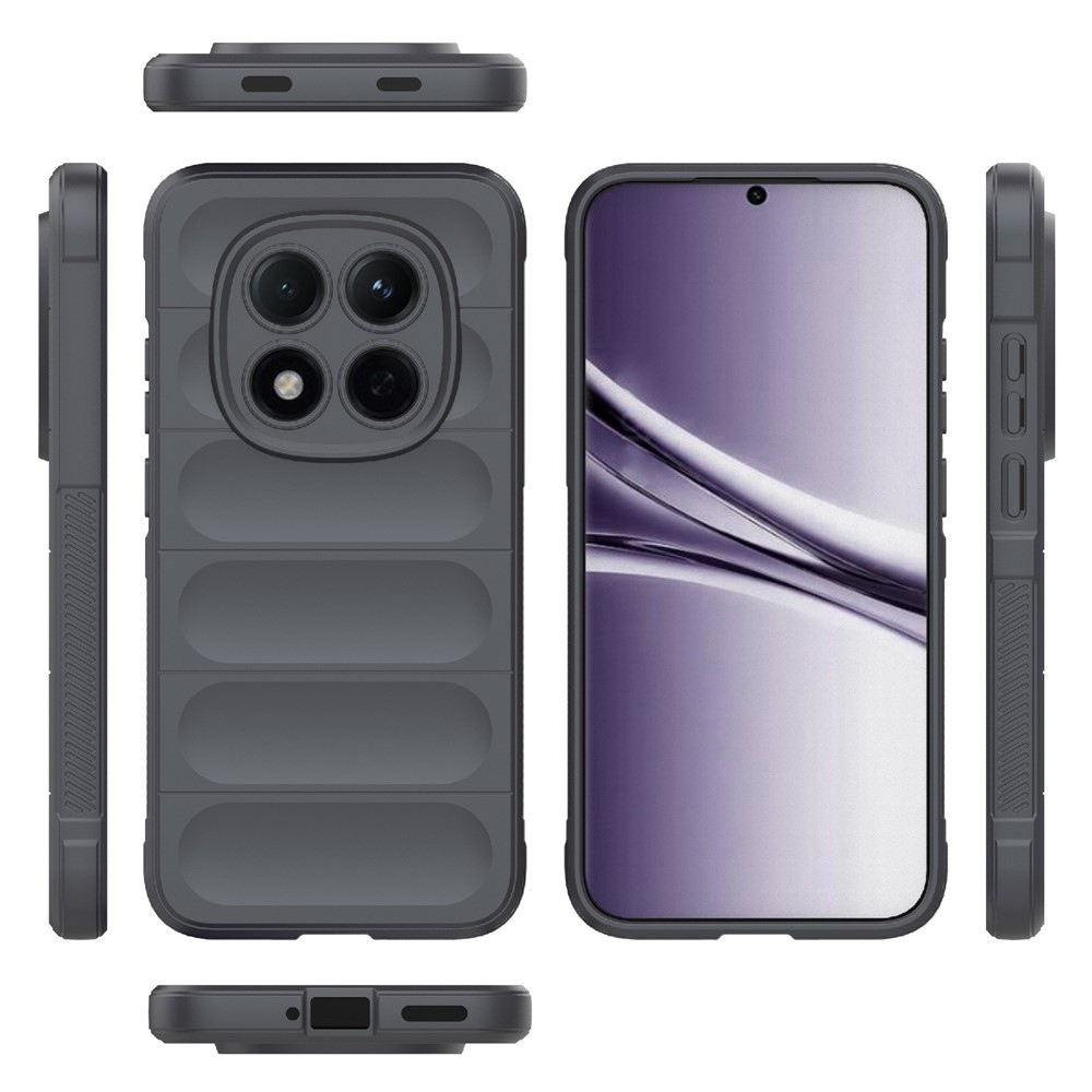 Rugg tartós zselés tok Xiaomi Redmi Note 15 Pro 5G - sötétszürke