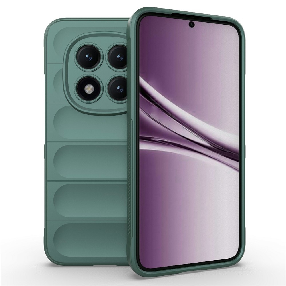 Rugg tartós zselés tok Xiaomi Redmi Note 15 Pro+ 5G/Xiaomi Poco M8 Pro 5G - zöld