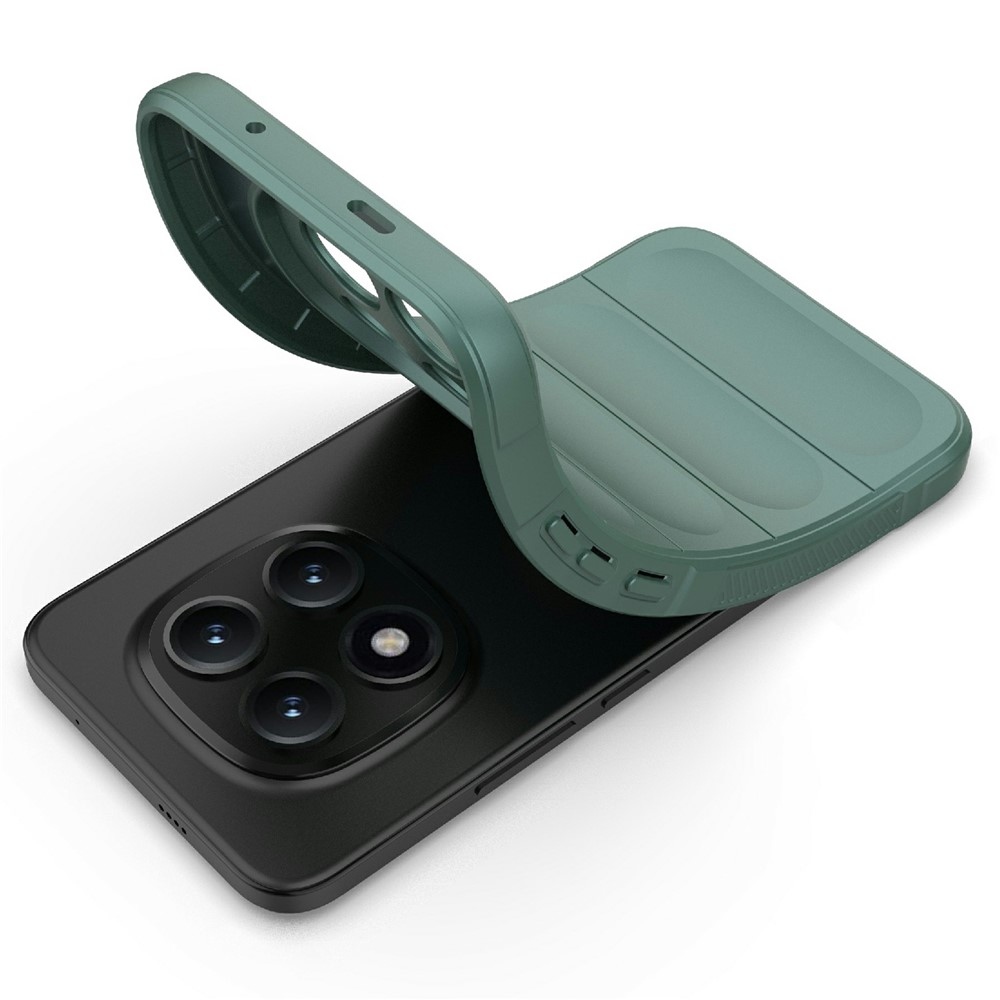 Rugg tartós zselés tok Xiaomi Redmi Note 15 Pro+ 5G/Xiaomi Poco M8 Pro 5G - zöld