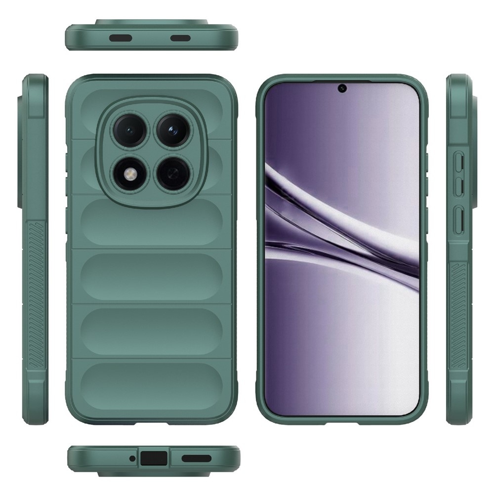 Rugg tartós zselés tok Xiaomi Redmi Note 15 Pro 5G - zöld