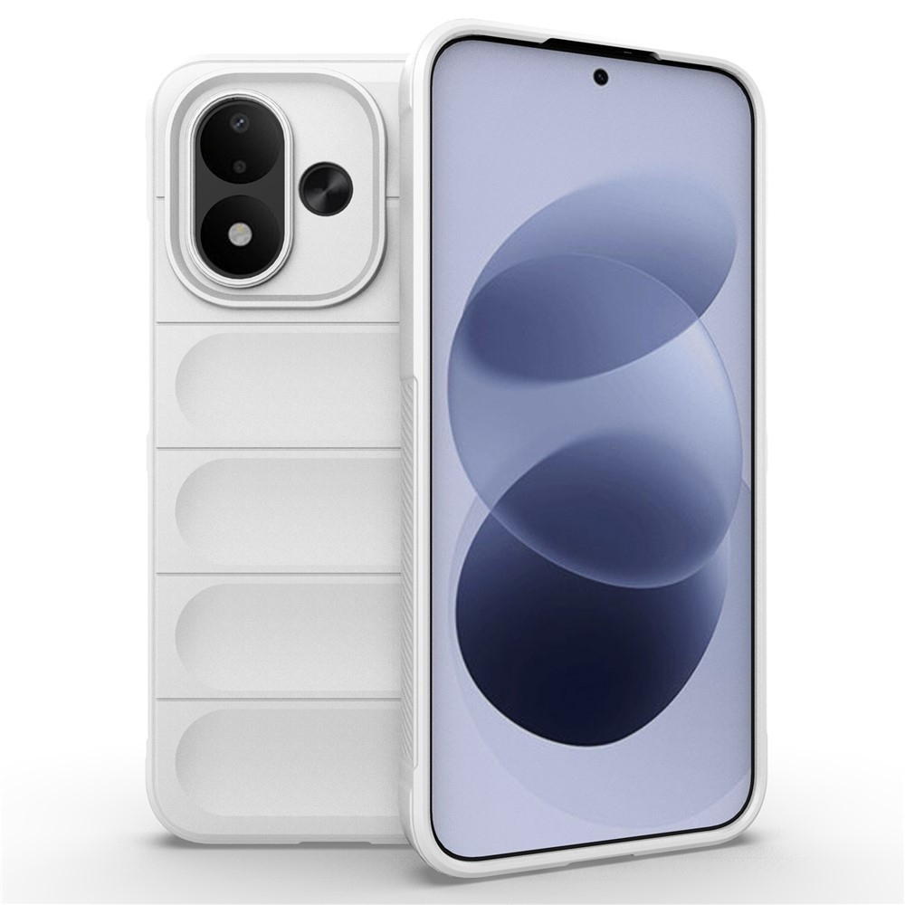 Rugg strapabíró gél tok a Xiaomi Redmi Note 17 4G/5G-hez – fehér