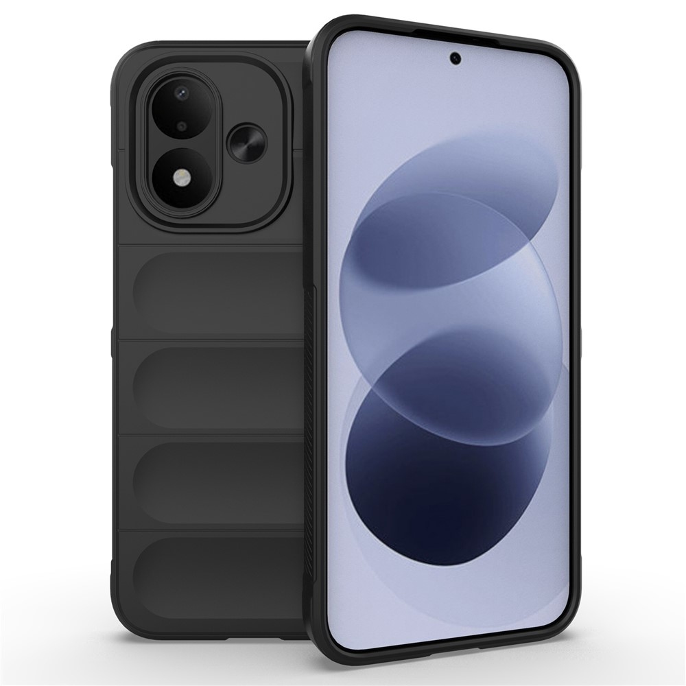 Rugg strapabíró gél tok a Xiaomi Redmi Note 17 4G/5G-hez – fekete