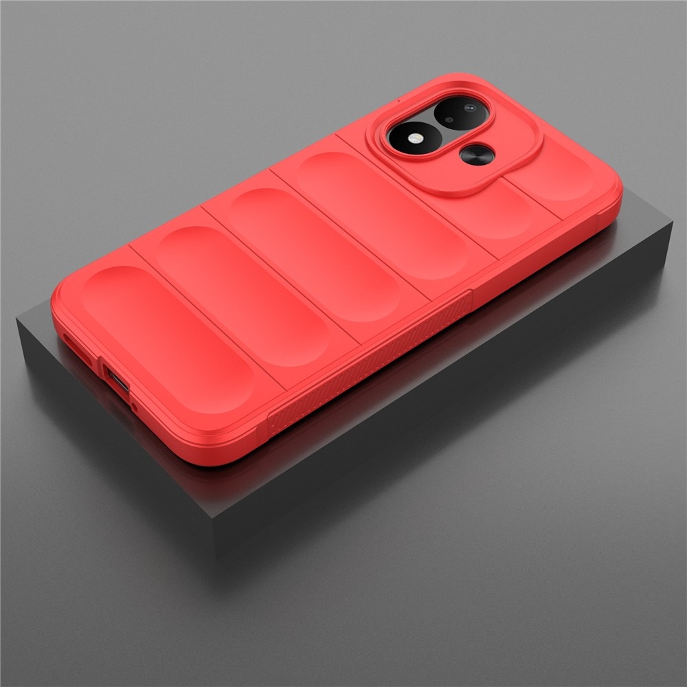 Rugg strapabíró gél tok a Xiaomi Redmi Note 17 4G/5G-hez – piros