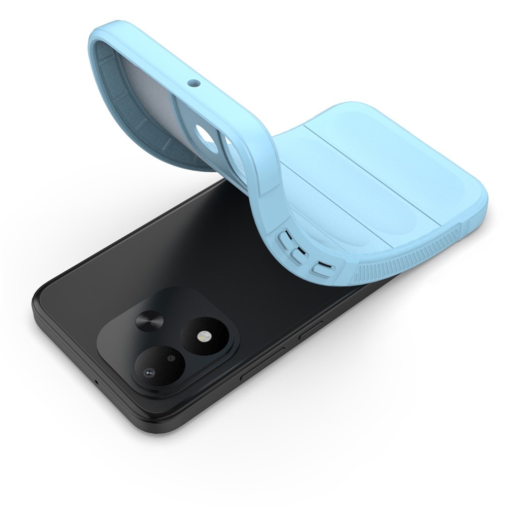 Rugg strapabíró gél tok a Xiaomi Redmi Note 17 4G/5G-hez – világoskék