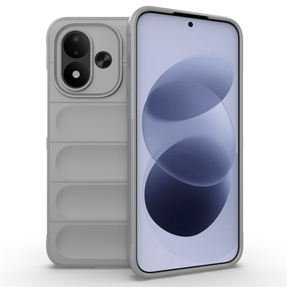 Rugg strapabíró gél tok a Xiaomi Redmi Note 17 4G/5G-hez – világosszürke