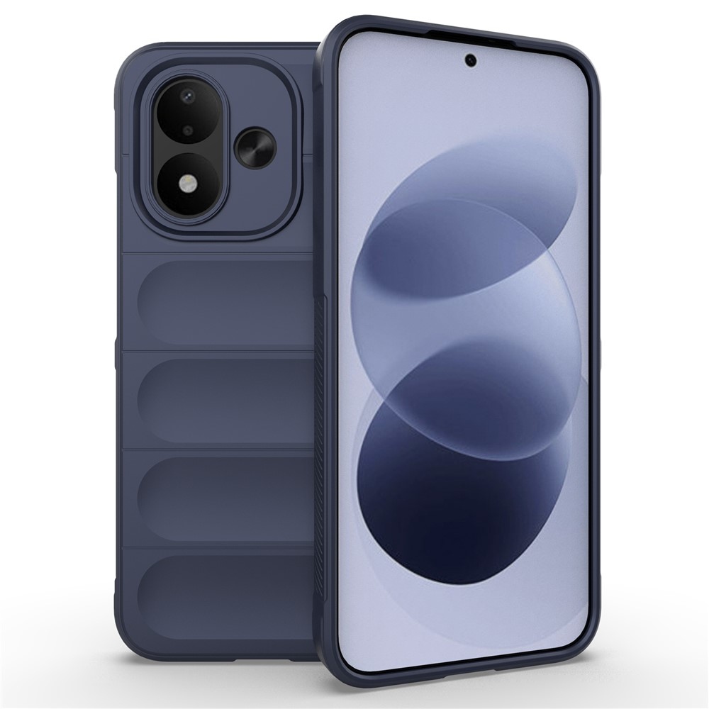 Rugg strapabíró gél tok a Xiaomi Redmi Note 17 4G/5G-hez – sötétkék
