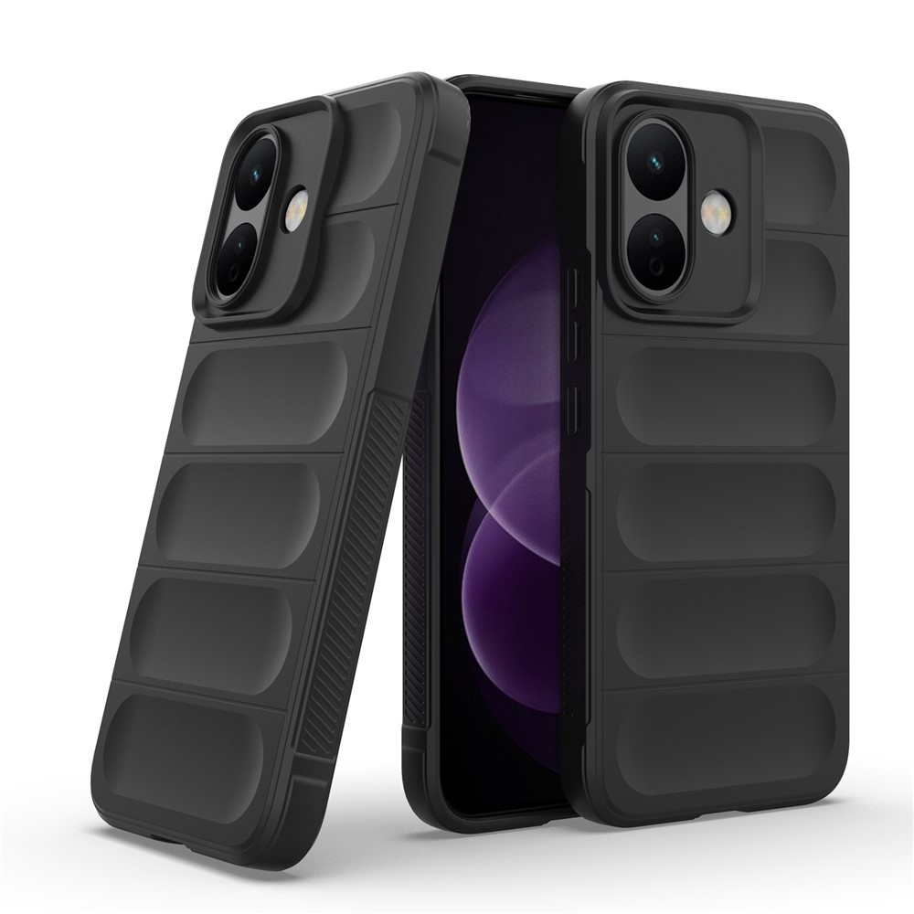 Rugg strapabíró gél tok a Xiaomi Redmi Note 17 Pro 5G-hez – fekete