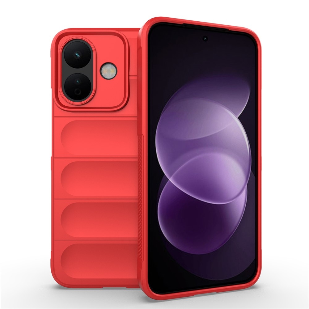 Rugg strapabíró gél tok a Xiaomi Redmi Note 17 Pro 5G-hez – piros