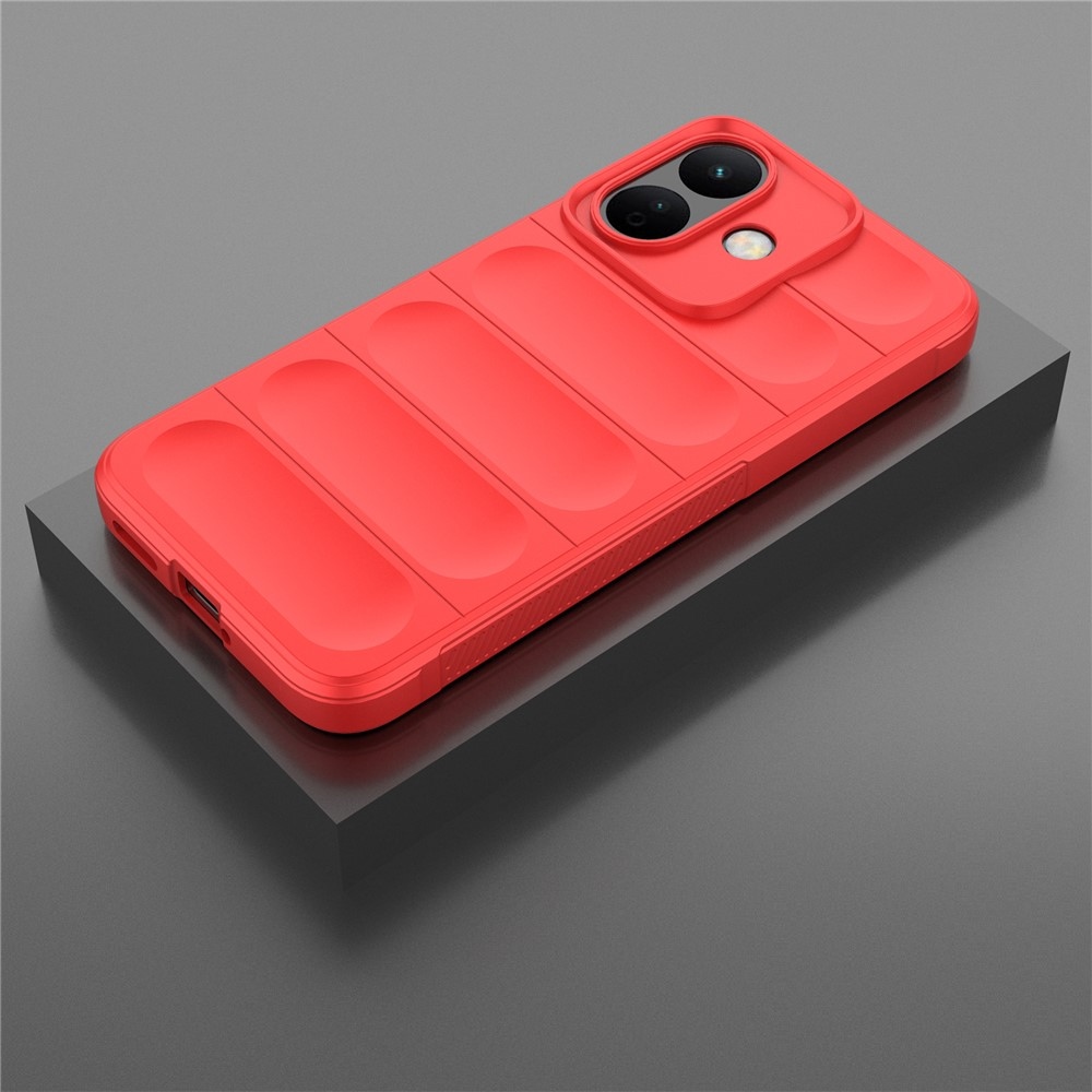 Rugg strapabíró gél tok a Xiaomi Redmi Note 17 Pro 5G-hez – piros