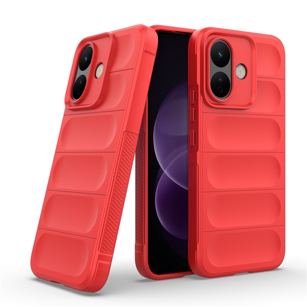 Rugg strapabíró gél tok a Xiaomi Redmi Note 17 Pro 5G-hez – piros