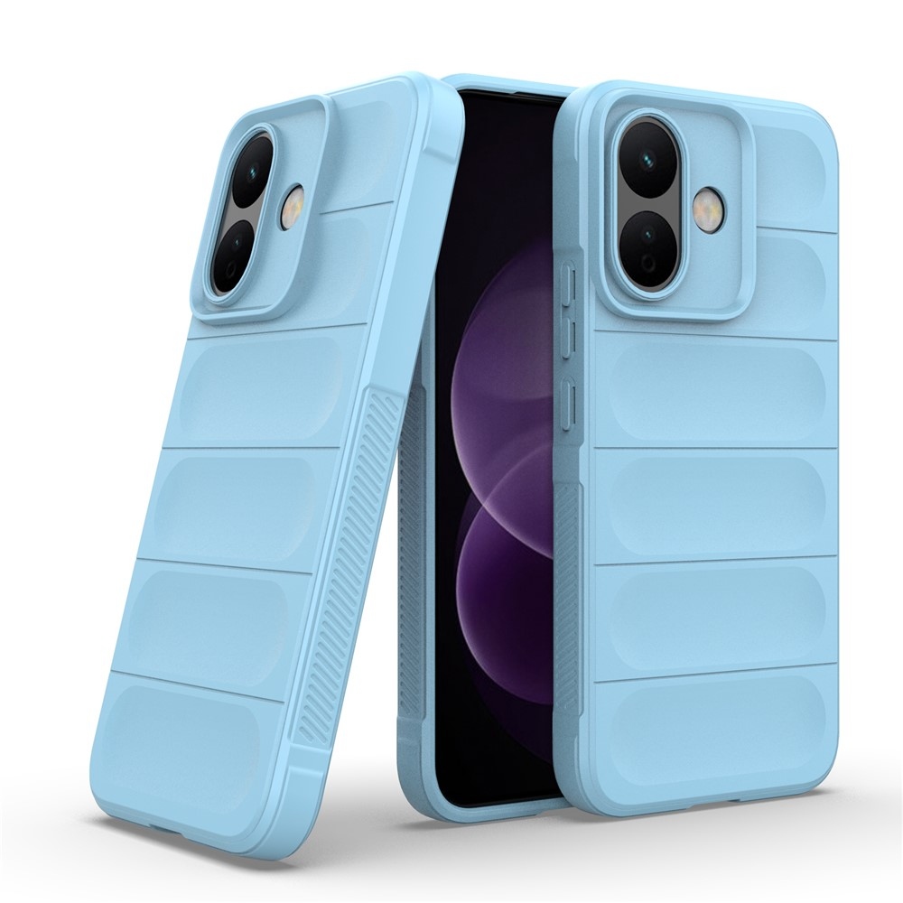 Rugg strapabíró gél tok a Xiaomi Redmi Note 17 Pro 5G-hez – világoskék