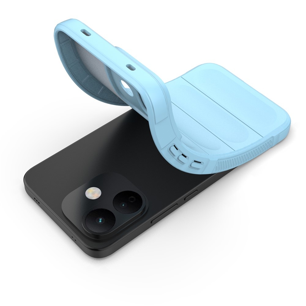 Rugg strapabíró gél tok a Xiaomi Redmi Note 17 Pro 5G-hez – világoskék